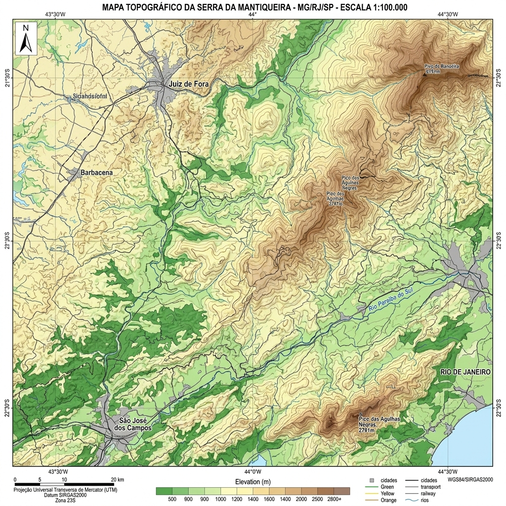 Planta topográfica
